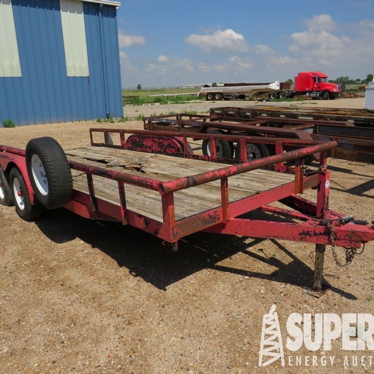 8'L T/A BP Utility Trailer