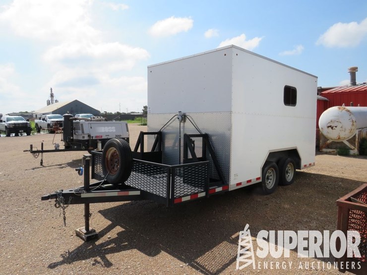 2014-carrier-trailer-16'l-t/a-doghouse-crew-trailer-image-2
