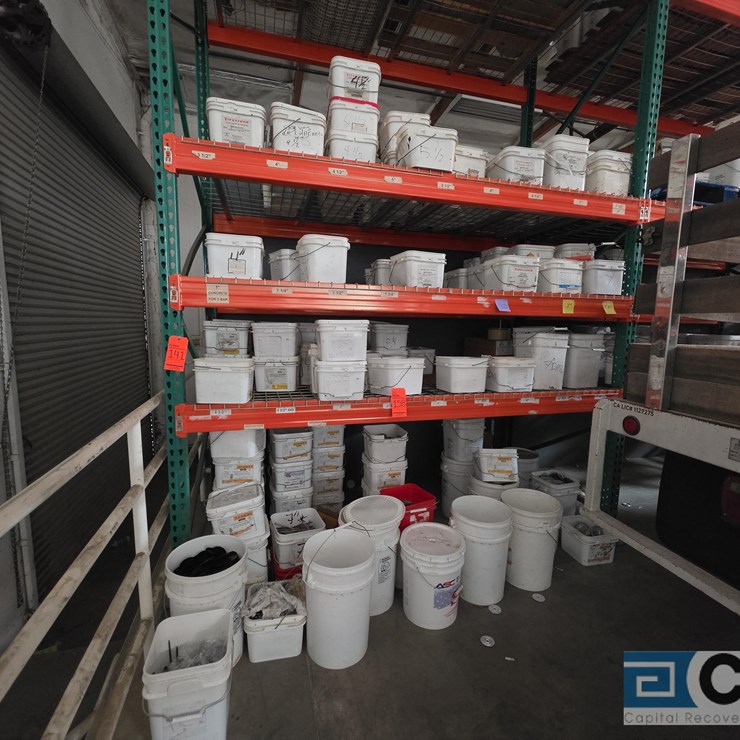 ASSORTED NAILS, SCREWS, AND FASTENERS
