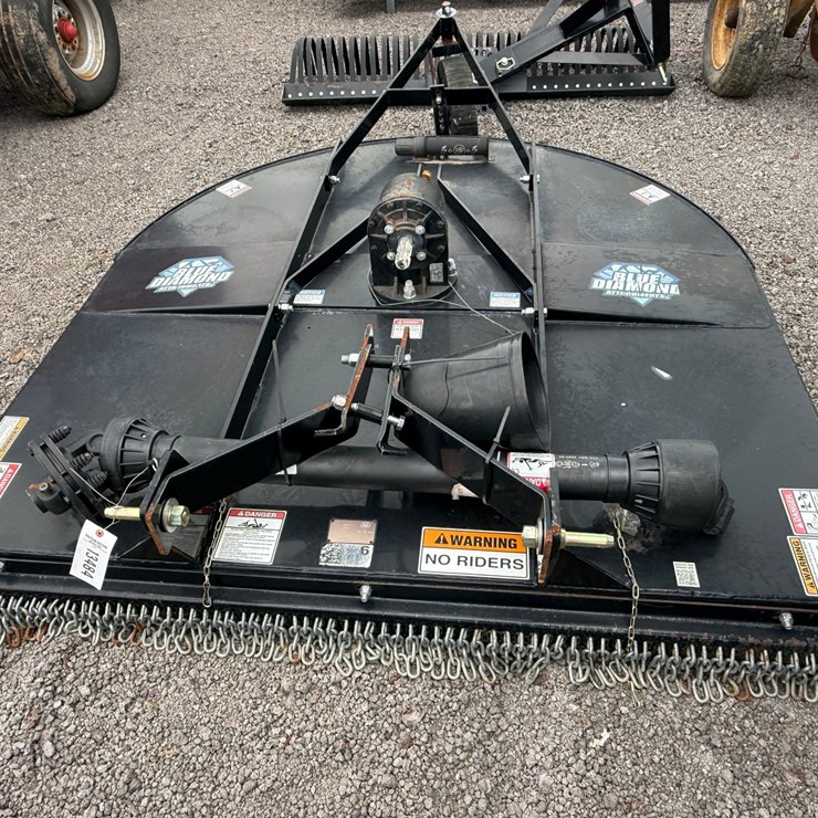 #59 • BLUE DIAMOND 6' 3-POINT HITCH ROTARY CUTTER