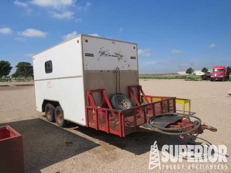 2005-carrier-trailer-16'l-t/a-doghouse-crew-trailer-image-1