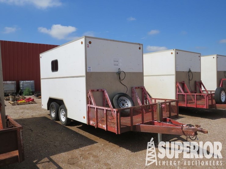 2006-carrier-trailer-16'l-t/a-doghouse-crew-trailer-image-1