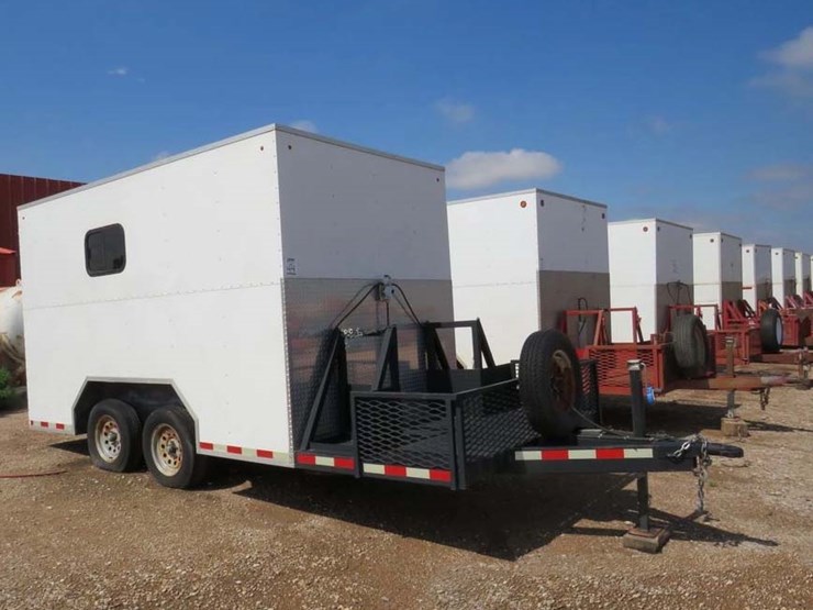 2014-carrier-trailer-16'l-t/a-doghouse-crew-trailer-image-1