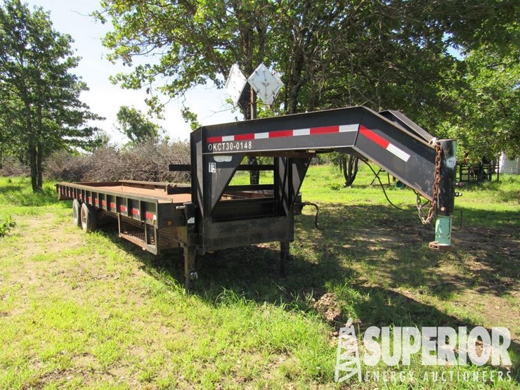 (x)-2015-buck-dandy-38'oal-t/a-gooseneck-utility-trailer-image-1