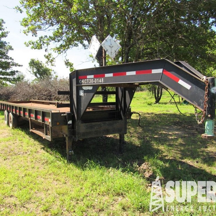 (x) 2015 BUCK DANDY 38'OAL T/A Gooseneck Utility Trailer