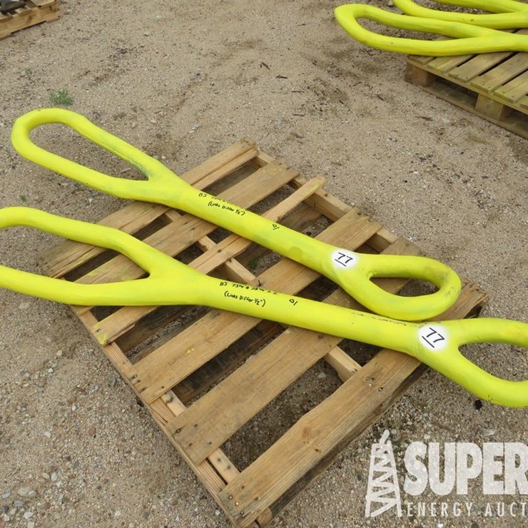 (2) BJ 73-3/4" & 73-1/4" x 2" Elevator Links