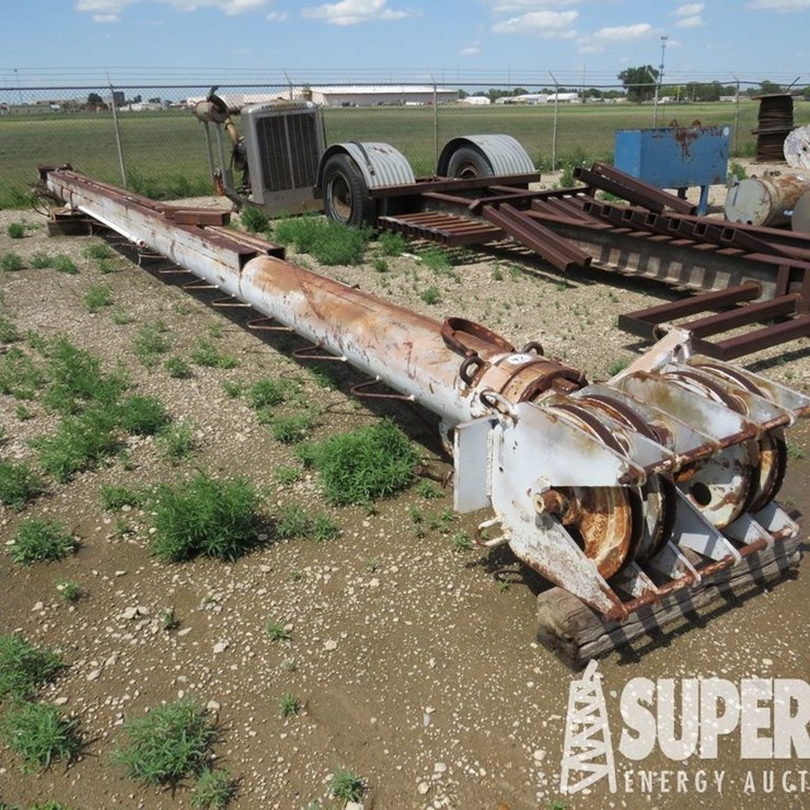 CARDWELL 13" x 10" 64'H 70,000# SHL Cable Scoped Sgl Pole Mast