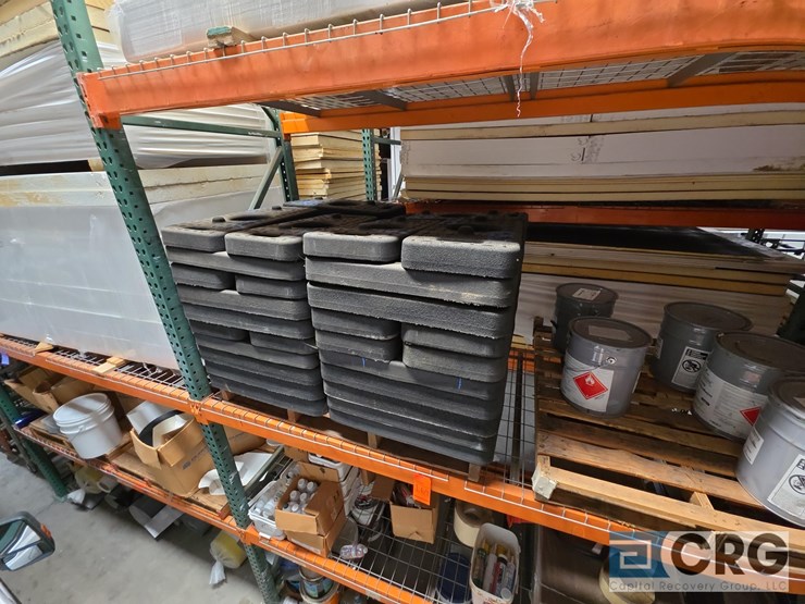 safety-cones,-cone-bases,-and-a-hi-vis-safety-barrier-line-image-1