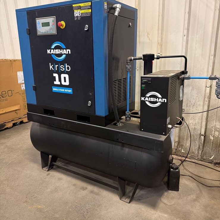 2021 Kaishan KRSB 10 Single Stage Rotary Air Compressor