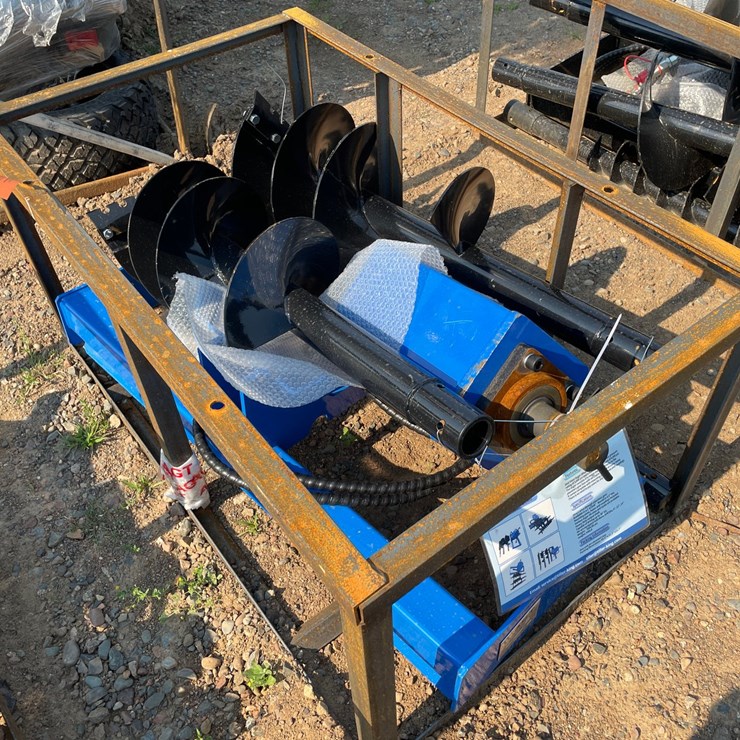 #18328 • Unused 2026 Mower King Skid Steer Auger Attachment (Princeton, MN)