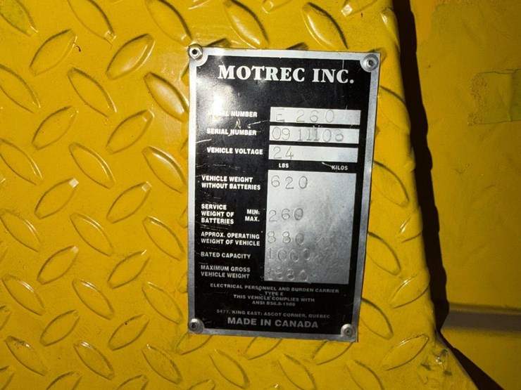 motrec-e260-electric-utility-cart-*needs-battery*-image-5