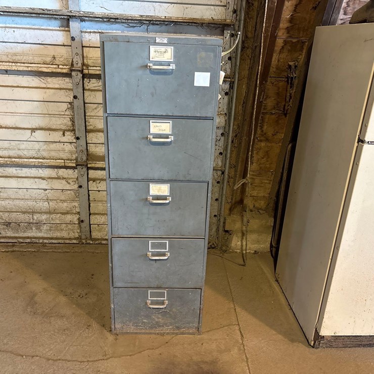 5 Drawer File Cabinet