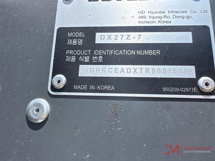 unused-2024-develon-dx-27z-mini-excavator-image-29