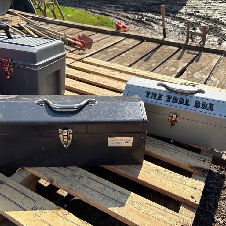 2 - Metal Tool Boxes