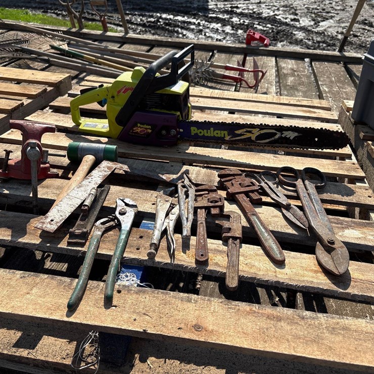 Poulan Chainsaw & Misc Tools