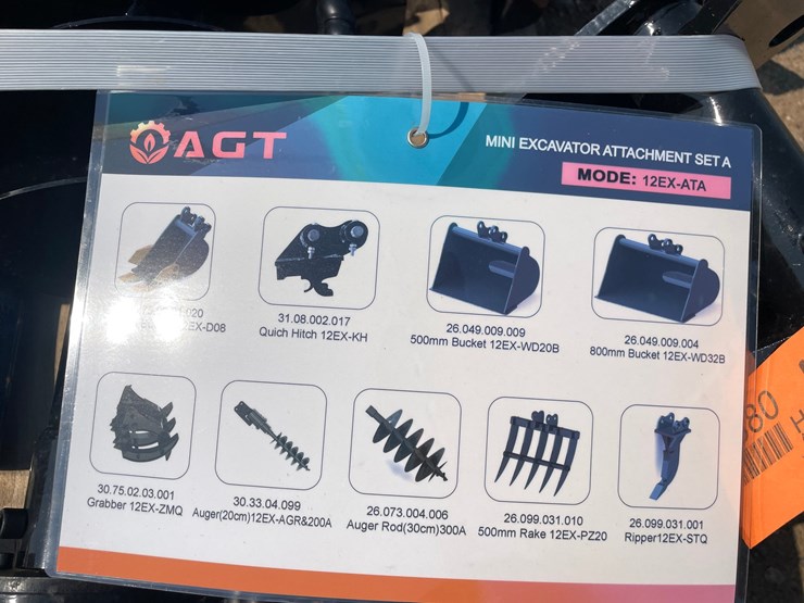 #18380-•-unused-2026-agt-mini-excavator-attachments-(princeton,-mn)-image-5