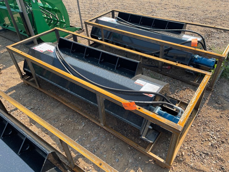 #18334-•-unused-2026-mower-king-skid-steer-rotary-tiller-attachment-(princeton,-mn)-image-1