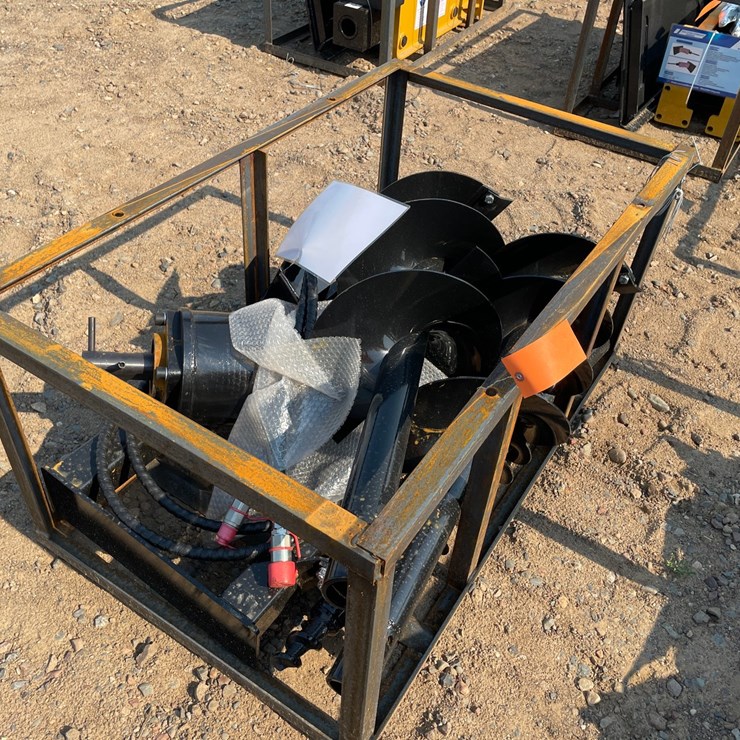 #18330 • Unused 2026 Mower King Skid Steer Auger Attachment (Princeton, MN)