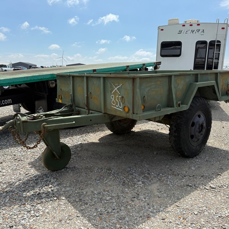 #48123 • 10’ S/A Military Trailer INV# 48123