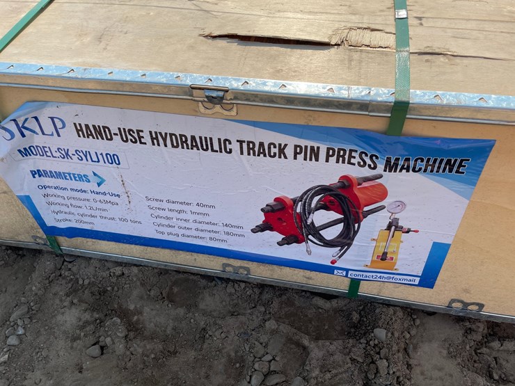 #18321-•-2026-sklp-hand-use-hydraulic-track-pin-press-machine-(princeton,-mn)-image-1