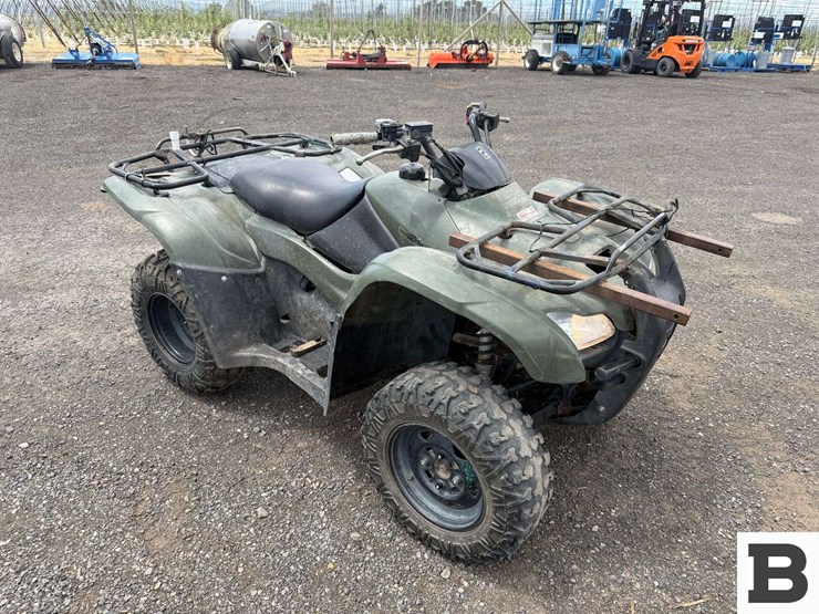 2013-honda-fourtrax-rancher-trx420-atv---zillah,-wa-image-6