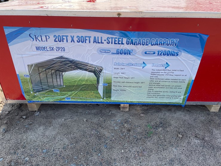 #18301-•-2026-sklp-all-steel-garage-carport-(princeton,-mn)-image-1