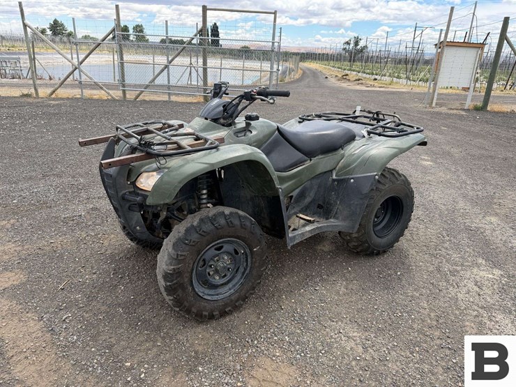 2013-honda-fourtrax-rancher-trx420-atv---zillah,-wa-image-1