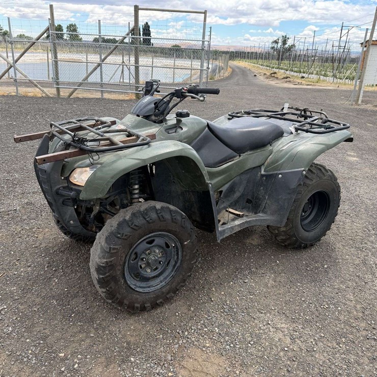 2013 Honda FourTrax Rancher TRX420 ATV - Zillah, WA