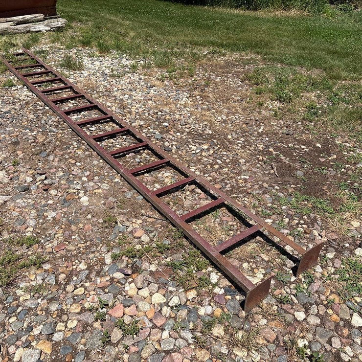 Steel Grain Bin Ladder