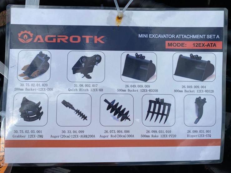 #14537-•-new-agt-mini-excavator-attachment-kit-(mosinee,-wi)-image-1