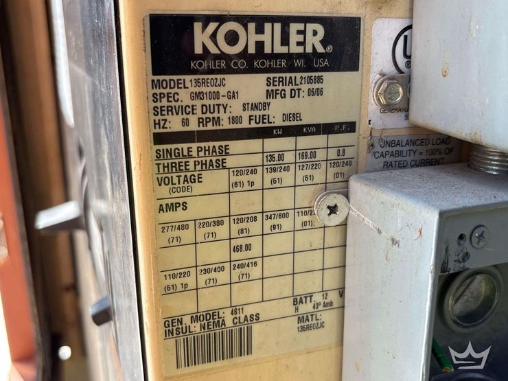 2006-kohler-135reozjc-135kw-standby-diesel-generator-image-5