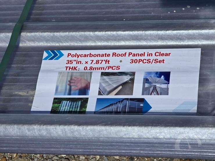 qty.-(30)-clear-polycarbonate-roof-panels-image-2