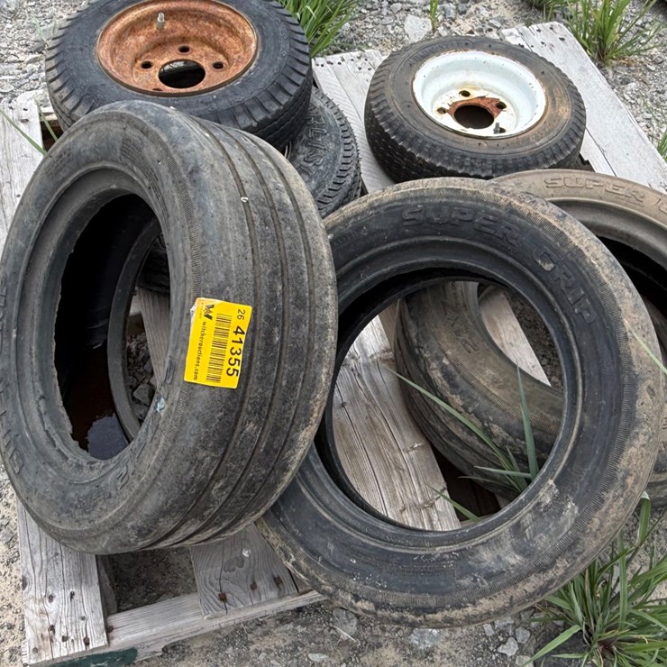 #41355 • Lot of (6) Implement Tire INV# 41355