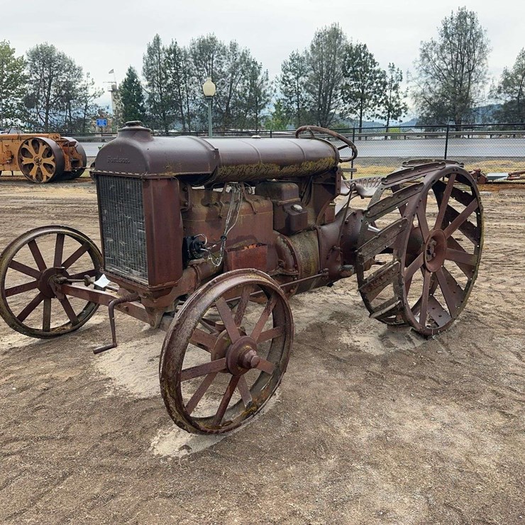 Ford with Mounted Disk Plow