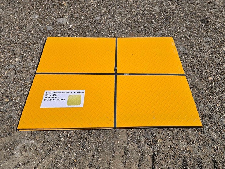 qty.-(20)-yellow-steel-diamond-plates-image-1