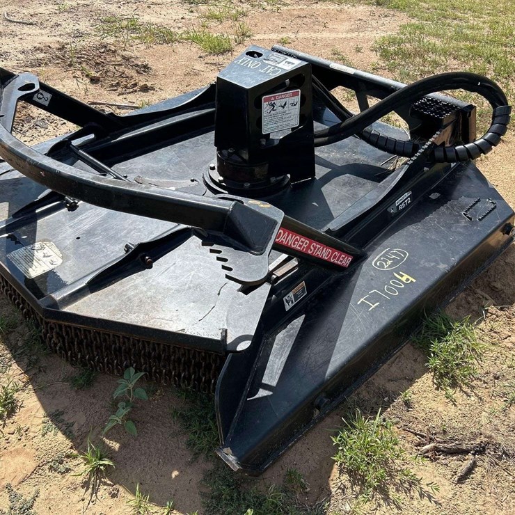 Site Pro RS72 skid steer mower attachment