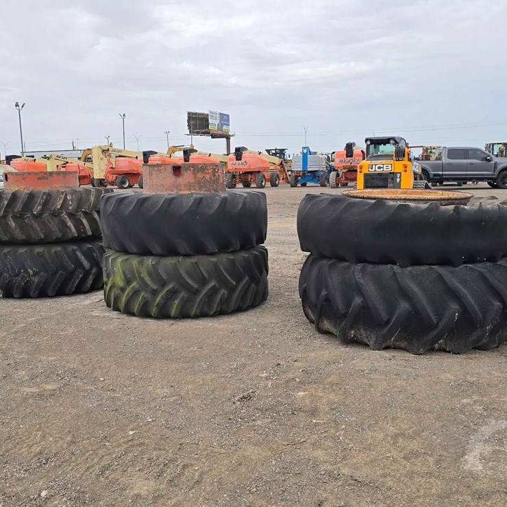 QTY. (6) TRACTOR TIRES WITH RIMS