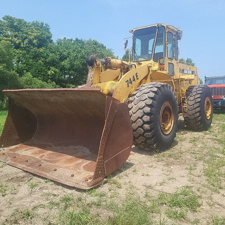 John Deere 744E Pay Loader