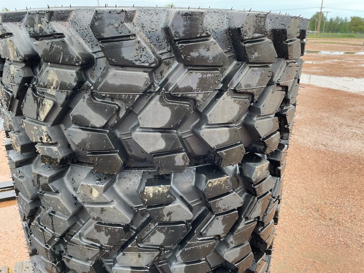 #14627-•-set-of-(4)-12-16.5-skid-steer-tires-(mosinee,-wi)-image-4