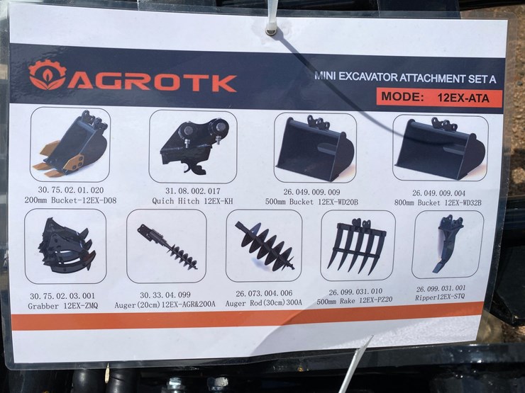 #14534-•-new-agt-mini-excavator-attachment-kit-(mosinee,-wi)-image-1