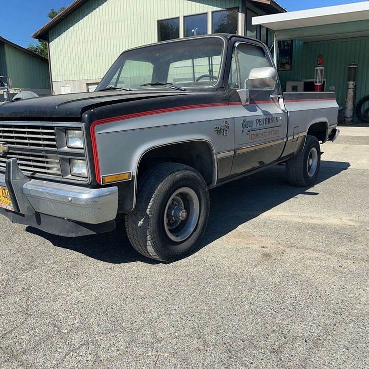 1984 CHEVROLET K10