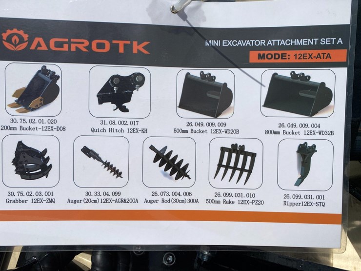 #14535-•-new-agt-mini-excavator-attachment-kit-(mosinee,-wi)-image-1