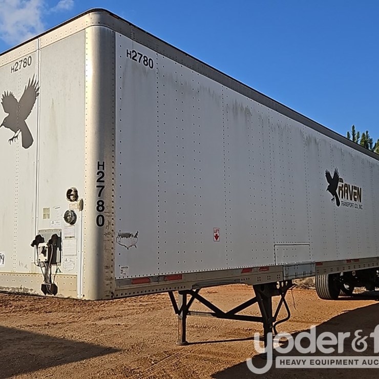 2011 Wabash 42' Tandem Axle Dry Van Trailer, 68,000lb GVWR