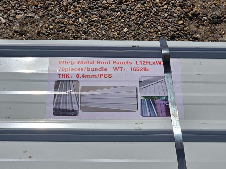 qty.-(70)-white-metal-roof-wall-panels-image-2