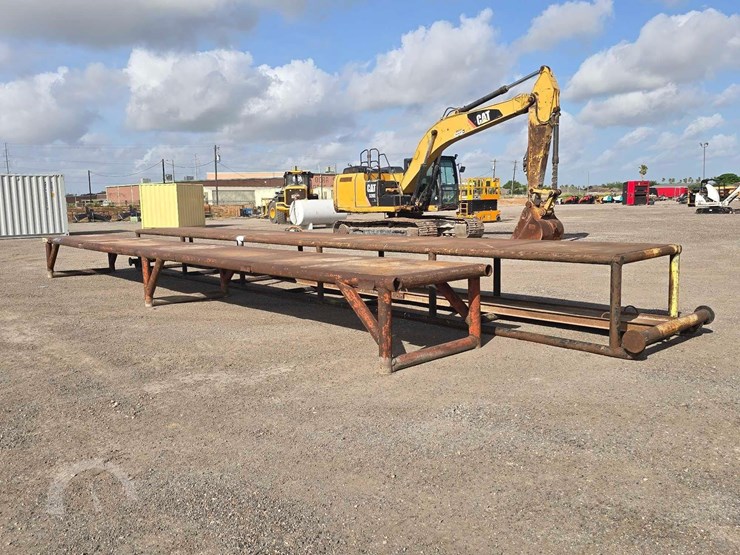 qty.-(2)-heavy-duty-steel-oilfield-pipe-racks-image-2