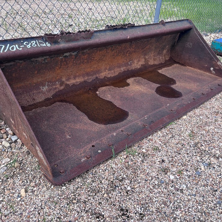 #8004 • 84IN CAT SKID STEER BUCKET