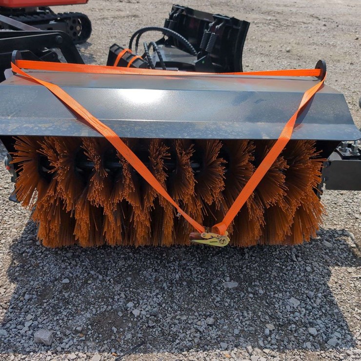 IRanch Mini Skid Steer Snow Angle Sweeper - IRLSAS