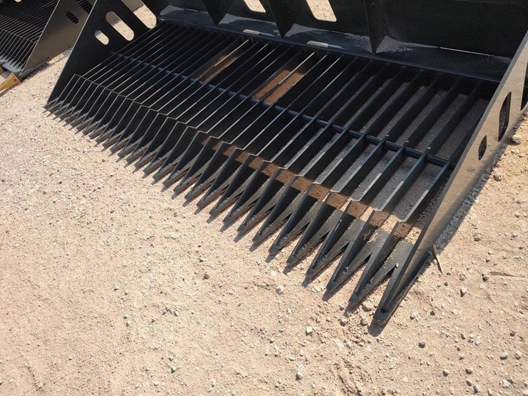 wolverine-sb84-84"-skid-steer-skeleton-rock-bucket-image-9