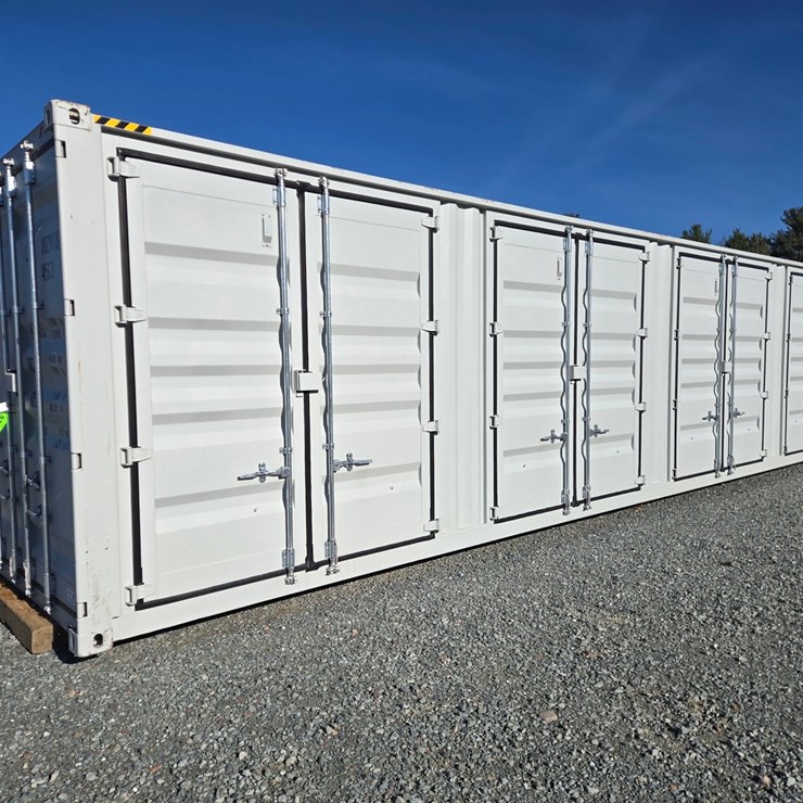 #5002 • 40' (5) Door One Trip Shipping Container