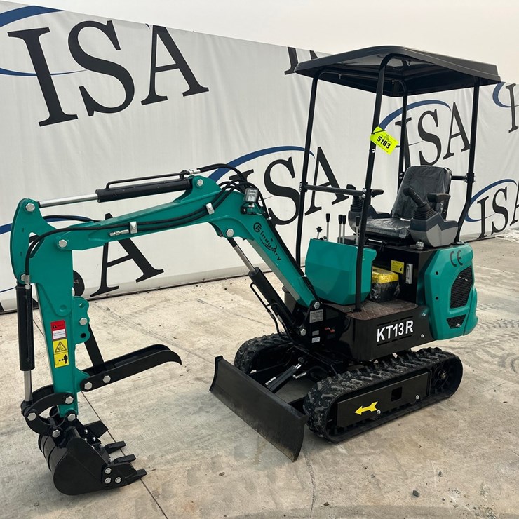 #5183 • 2026 CFG Industrial KT13R Mini Excavator